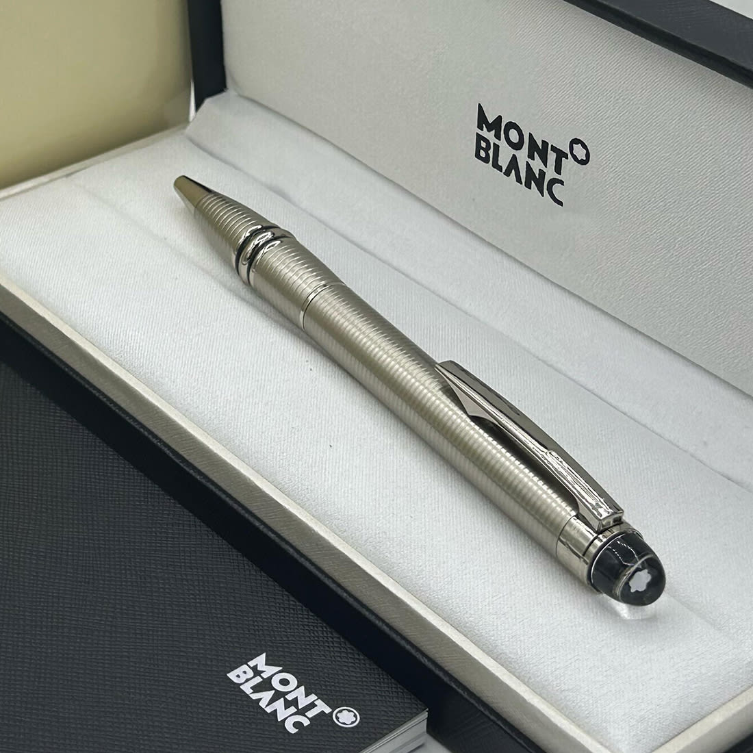 Mont Blanc Silver Premium Writing Pen