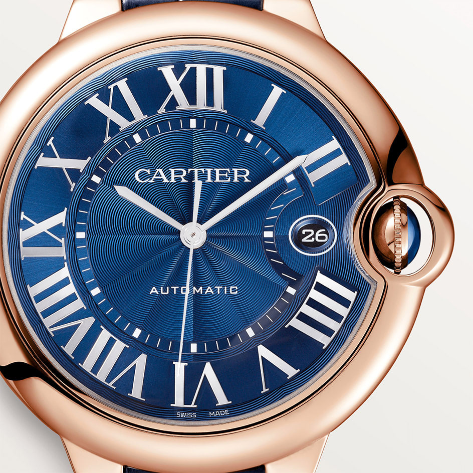 Cartier Ballon Bleu de 18K Rose Gold Watch WGBB0036 thumbnail 4