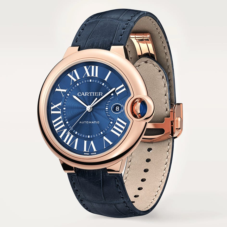 Cartier Ballon Bleu de 18K Rose Gold Watch WGBB0036 thumbnail 2