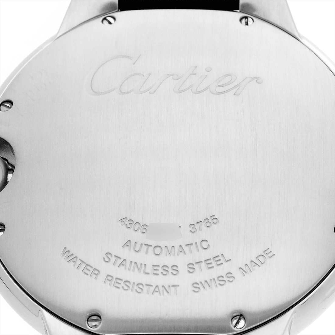 Cartier Ballon Bleu de Black Dial and Black Strap Watch WSBB0003 thumbnail 6