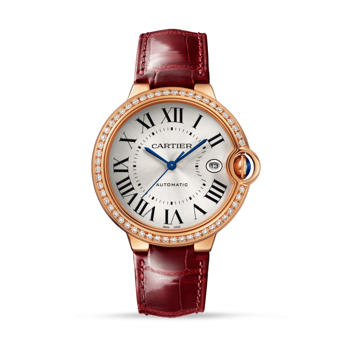 Cartier Ballon Bleu de 18K Rose Gold Watch WJBB0056