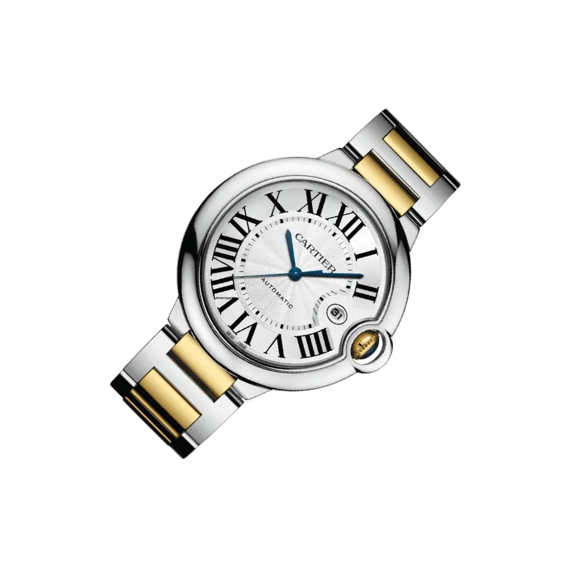 Cartier Ballon Bleu de 18K Yellow Gold Steel Watch WSBB0003 thumbnail 4