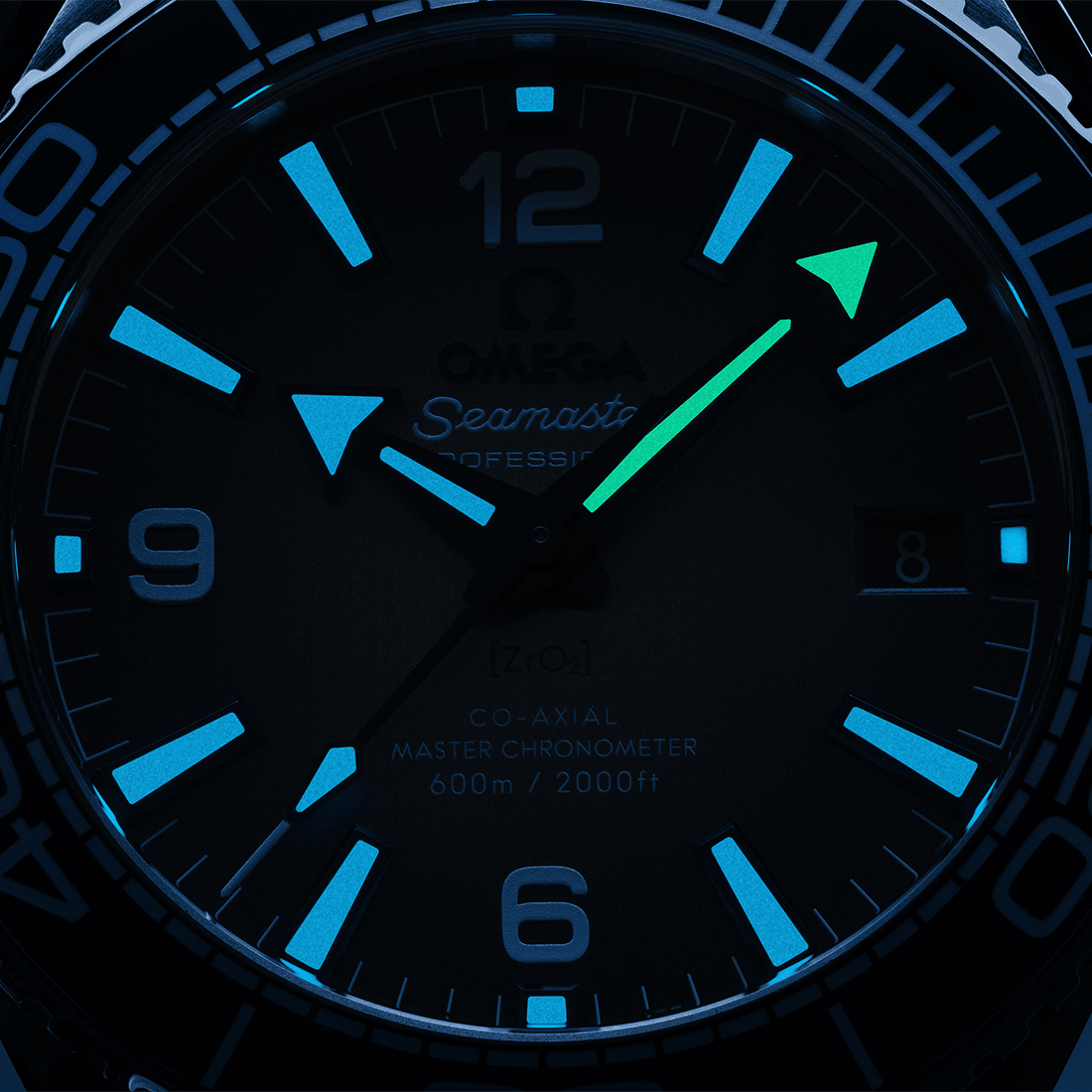 Omega Seamaster Planet Ocean 600M "Summer Blue" Mens Watch 215.30.40.20.03.002 thumbnail 6