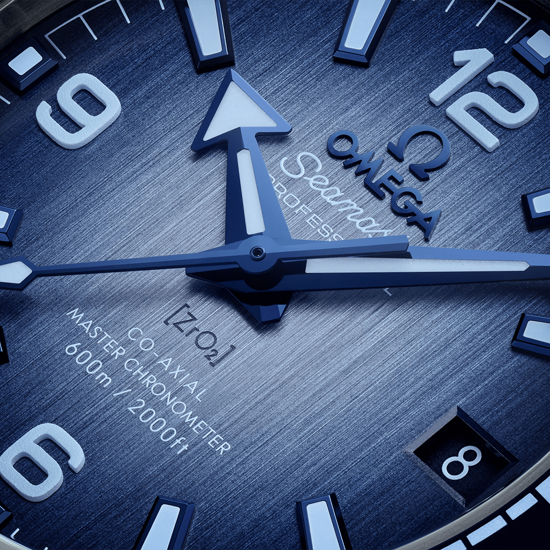 Omega Seamaster Planet Ocean 600M "Summer Blue" Mens Watch 215.30.40.20.03.002 thumbnail 8