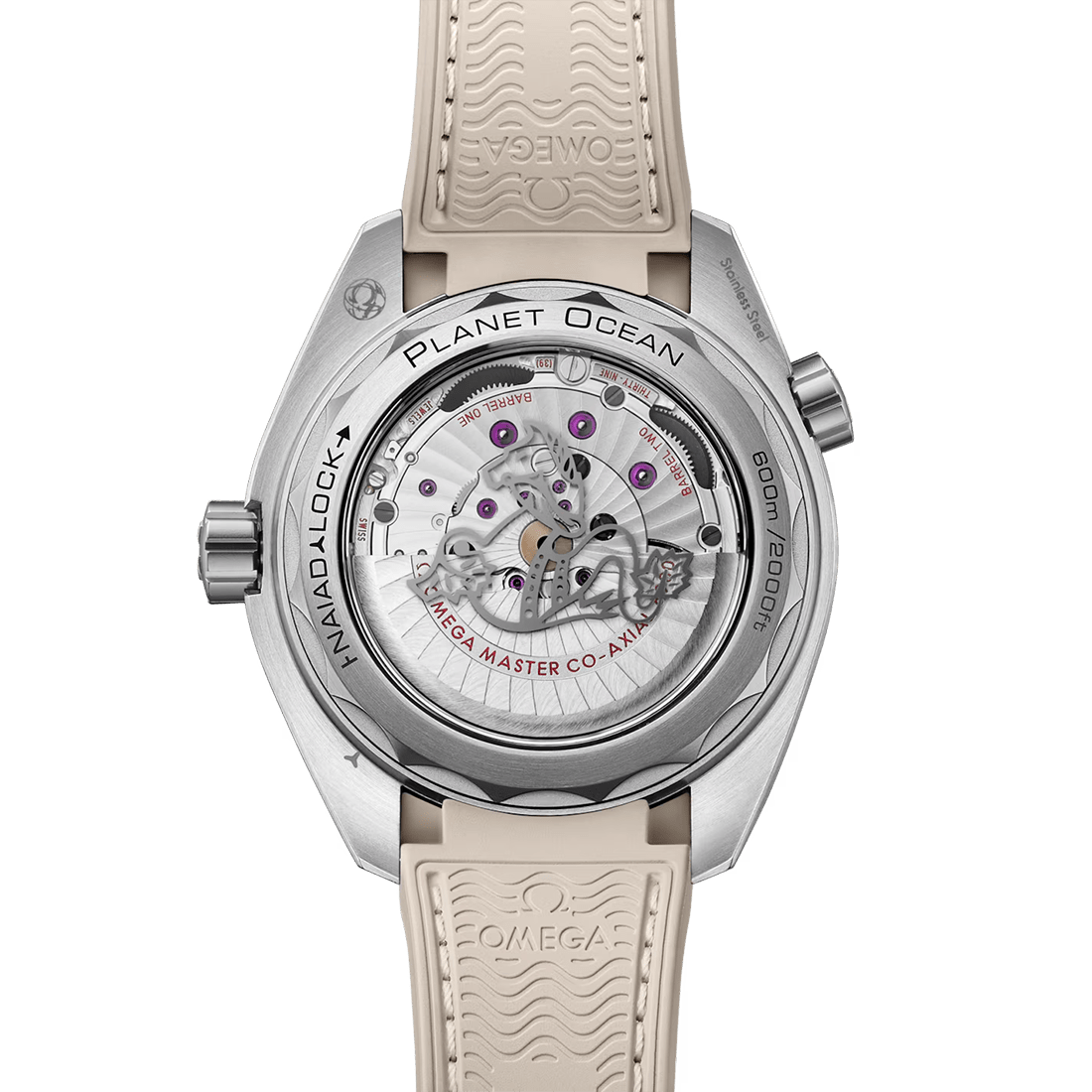 Omega Seamaster Planet Ocean 600M Master Chronometer Beige Dial Bronze Ceramic Watch 215.32.44.21.09.001 thumbnail 2