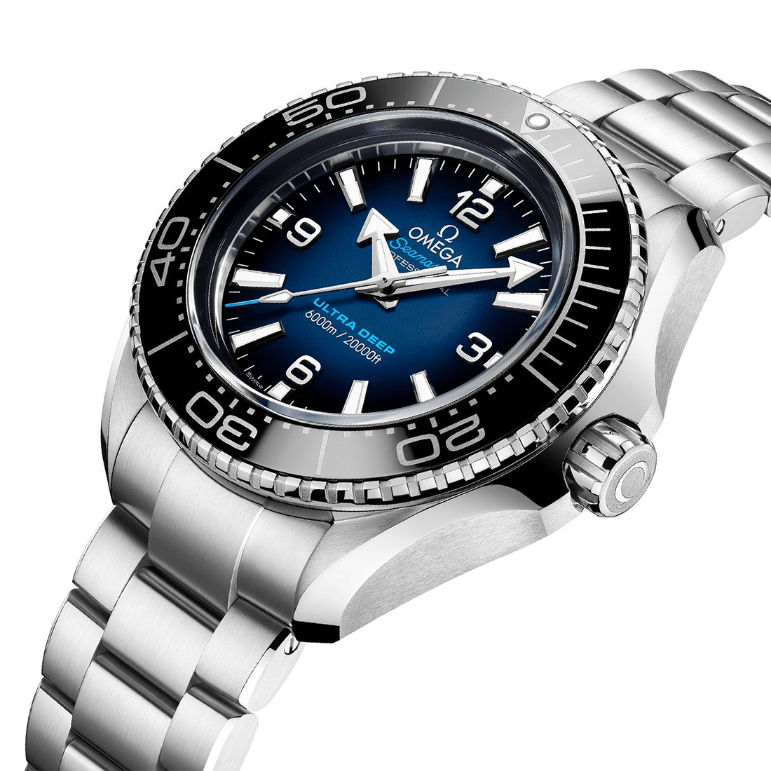 Omega Planet Ocean 6000M Co‑Axial Master Chronometer Ultra Deep , Blue to Black Dail Watch 215.30.46.21.03.001 thumbnail 2