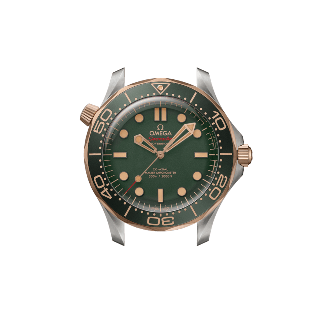 Omega Seamaster Diver 300M Grade 2 Titanium and 9K Bronze Gold Watch 210.90.42.20.01.001 thumbnail 4