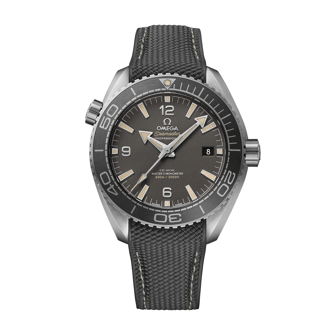 Omega Seamaster Planet Ocean 600M Rubber Strap Mens Watch 215.32.44.21.01.002