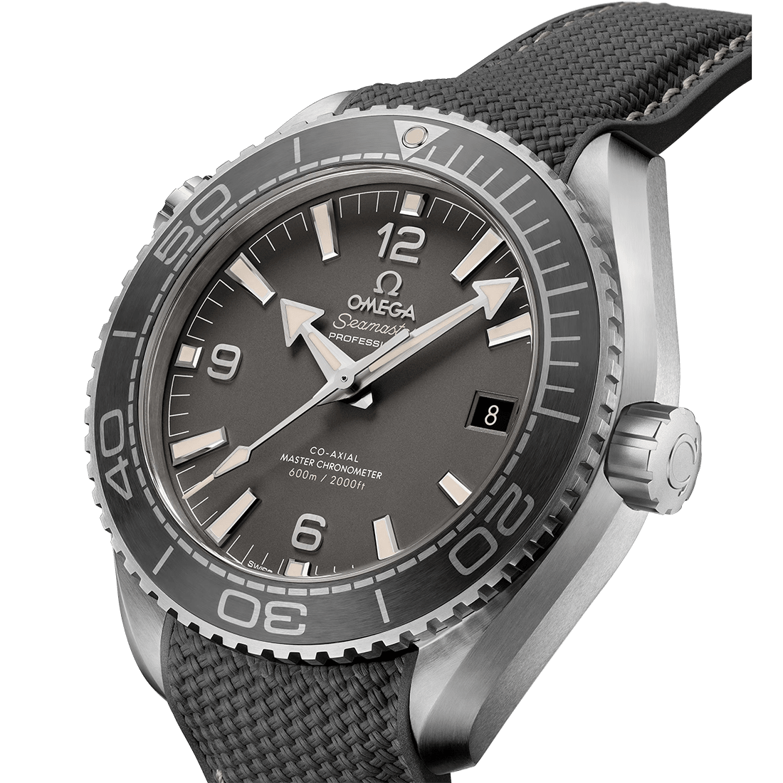Omega Seamaster Planet Ocean 600M Rubber Strap Mens Watch 215.32.44.21.01.002 thumbnail 2
