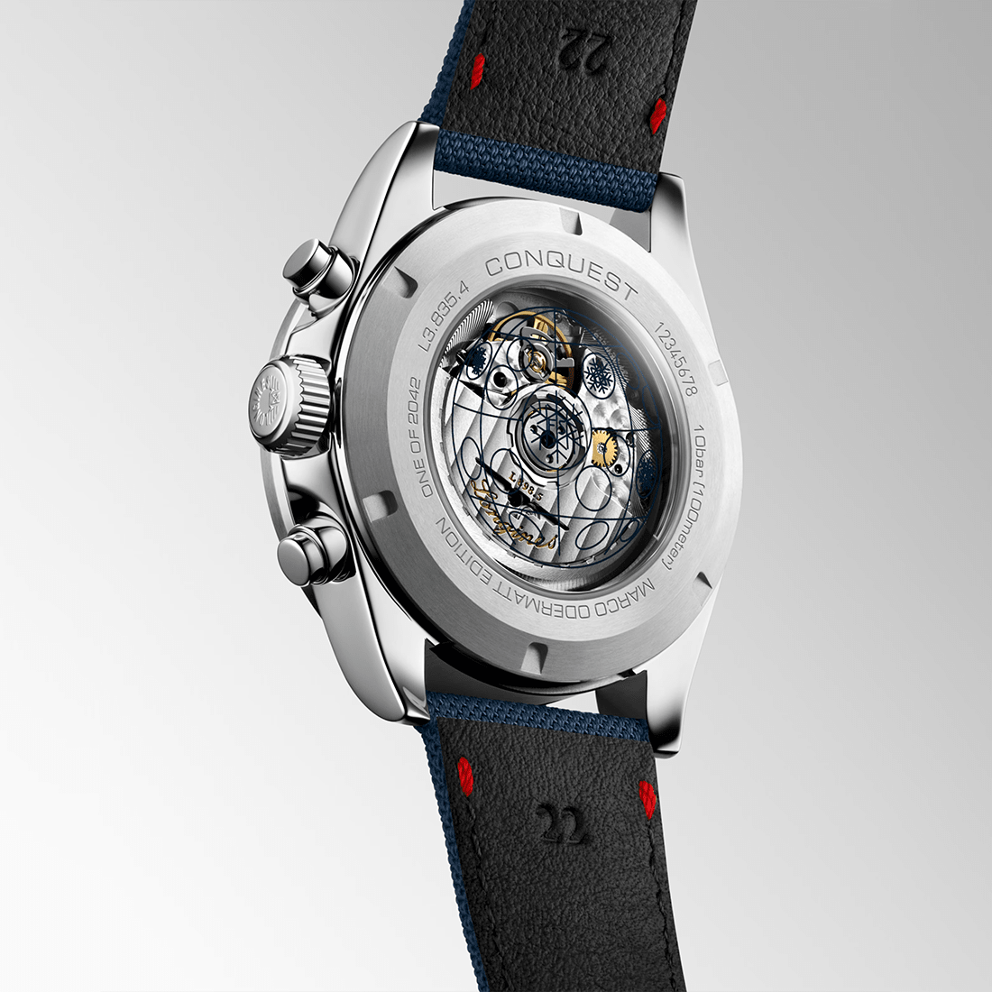 Longines Conquest Marco Odermatt Limited Edition Watch L3.835.4.91.2 thumbnail 3
