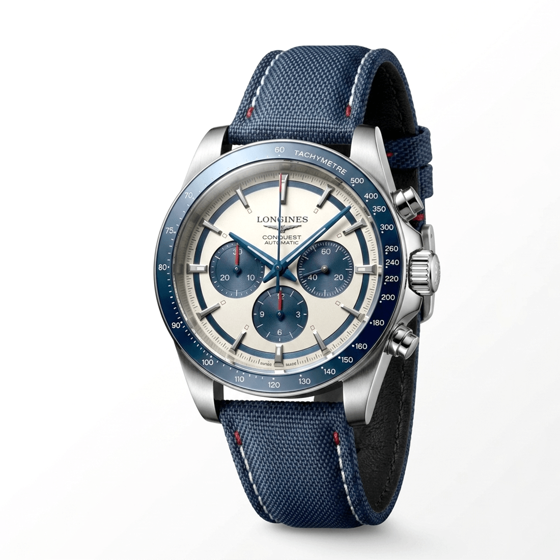 Longines Conquest Chronograph - L3.835.4.98.9 Automatic Watch thumbnail 2