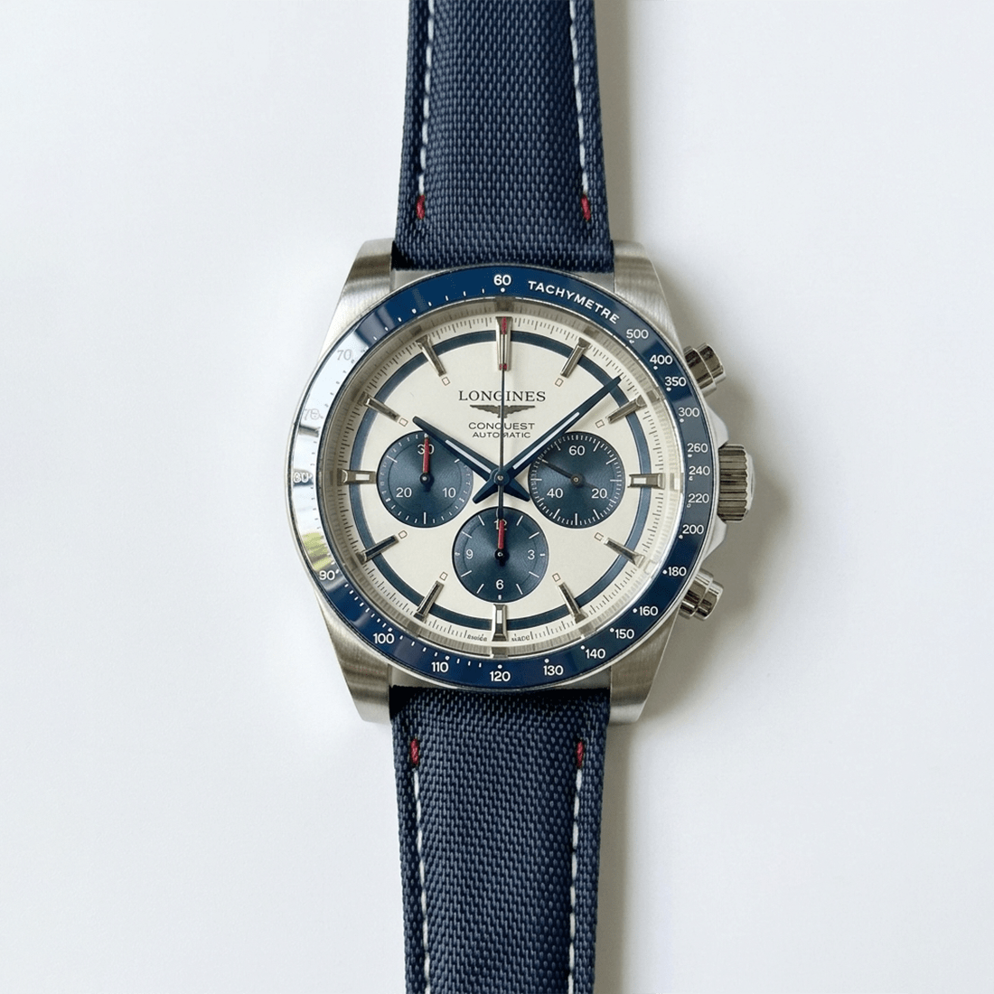 Longines Conquest Chronograph - L3.835.4.98.9 Automatic Watch thumbnail 3