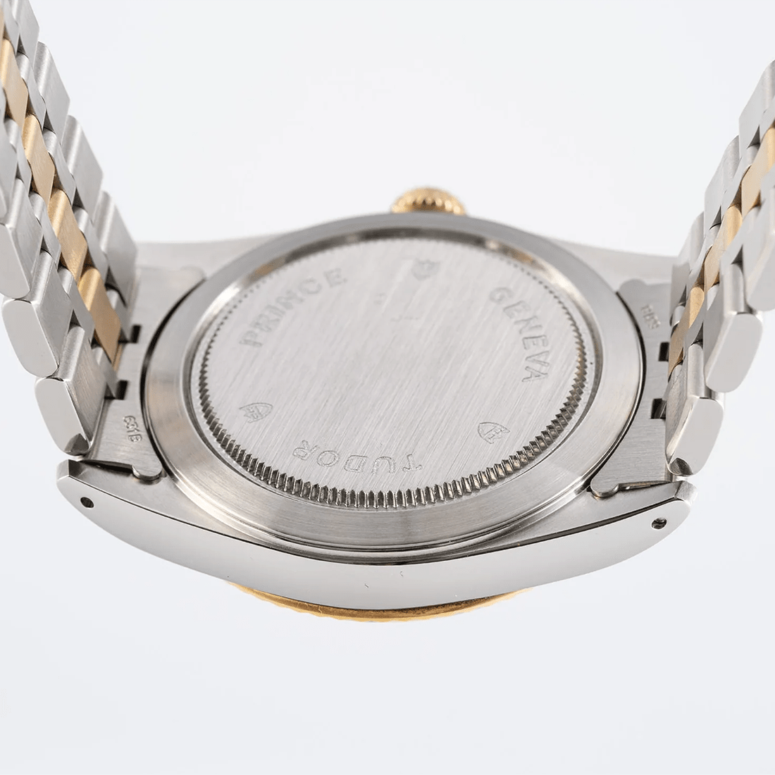 Tudor Prince Date+Day 76213 18k Gold Fluted Bezel Watch thumbnail 6