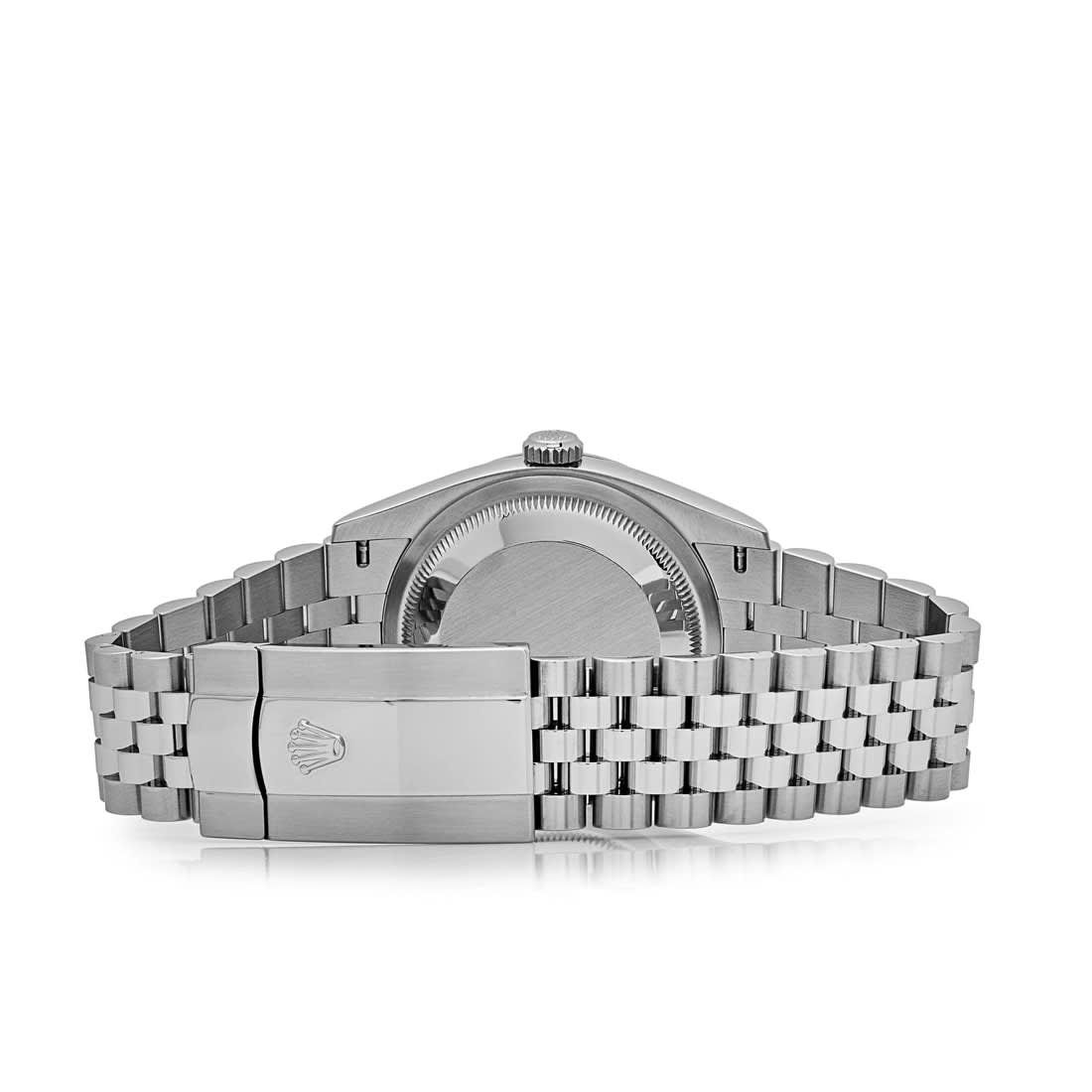 Rolex Datejust 36 126234 Stainless Steel Olive Green Dial Watch thumbnail 2