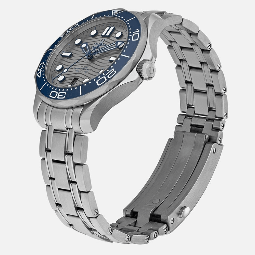 Omega Seamaster Diver 300M Co-Axial Master Chronometer Grey Dial Watch 210.30.42.20.06.001 thumbnail 3