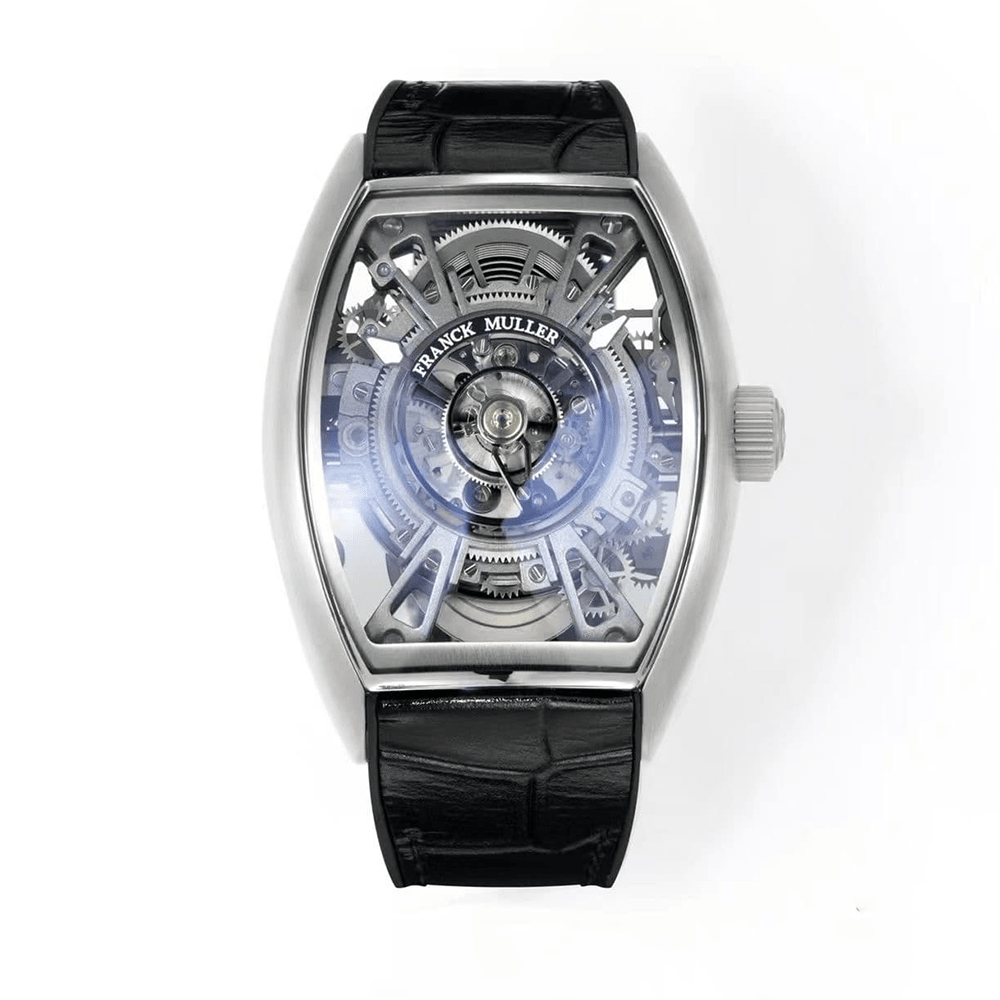 Franck Muller Curvex CX Grand Central Tourbillon Skeleton Watch CX 36 T CTR SQT AC TT
