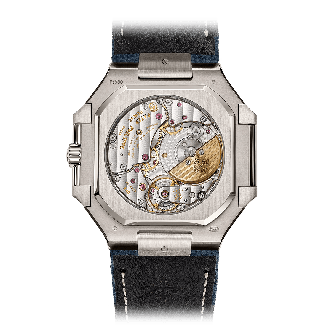 Patek Philippe Cubitus Grand Date, Day & Moon Phases 5822P-001 Navy Blue Dial Watch thumbnail 2