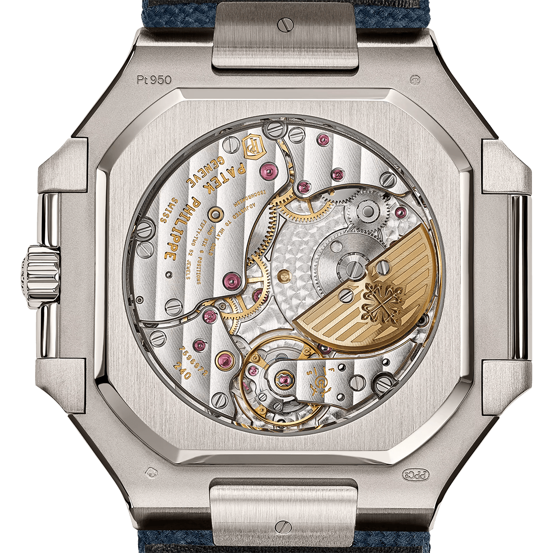 Patek Philippe Cubitus Grand Date, Day & Moon Phases 5822P-001 Navy Blue Dial Watch thumbnail 6