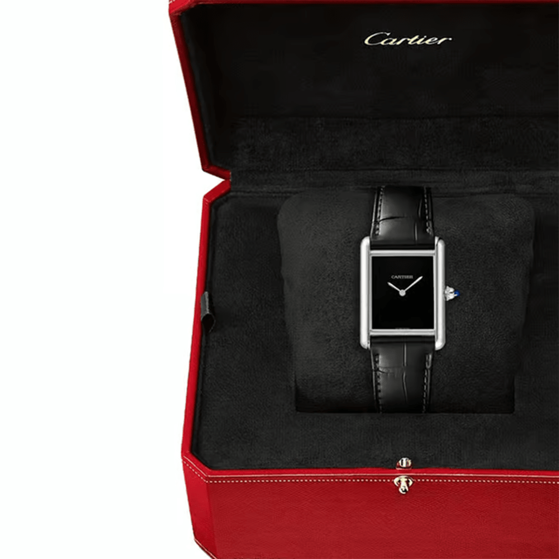 Cartier Tank Must de Cartier Black Dial Watch WSTA0108 thumbnail 5
