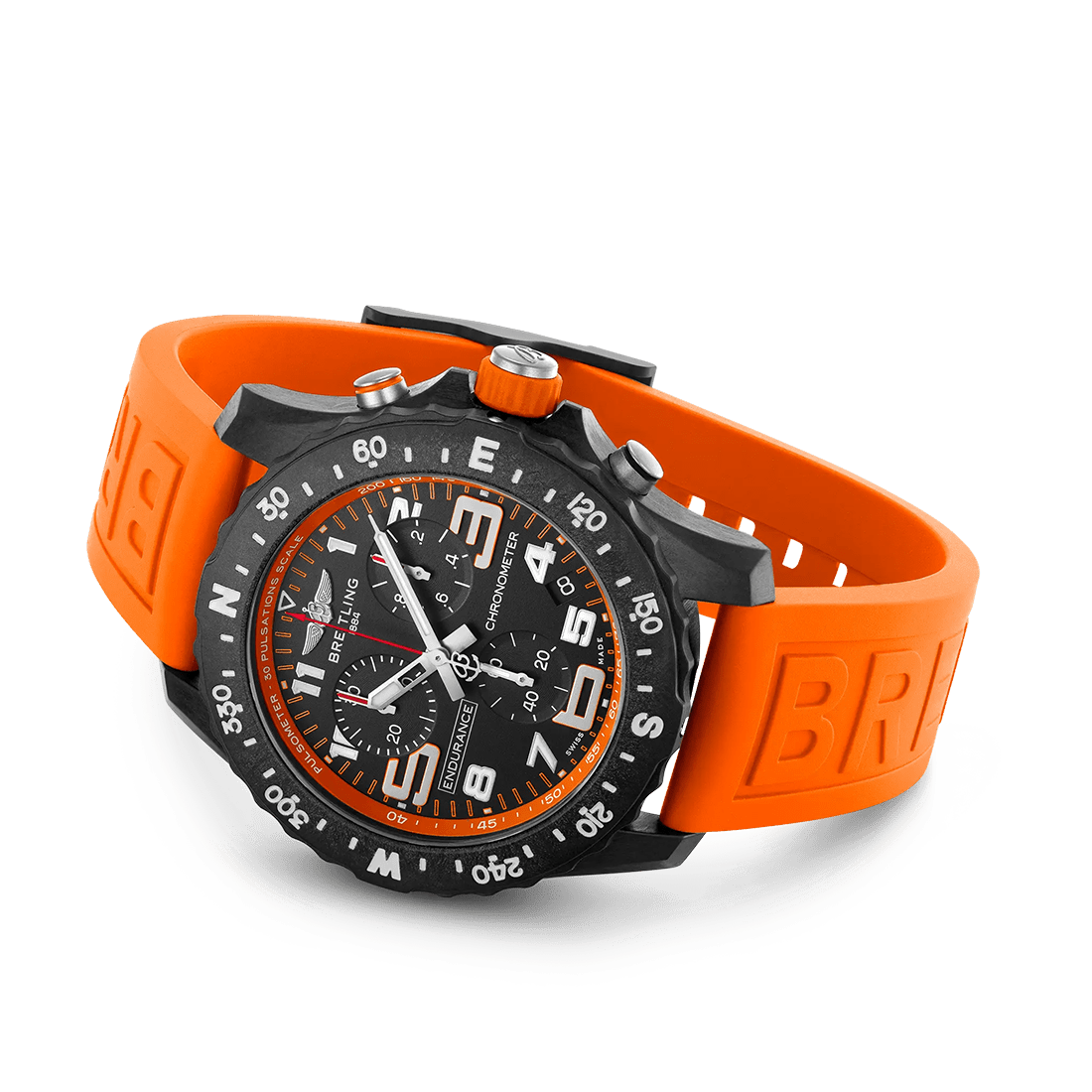 Breitling Endurance Pro Orange Black Dial Watch X82310D21B1S1 thumbnail 2