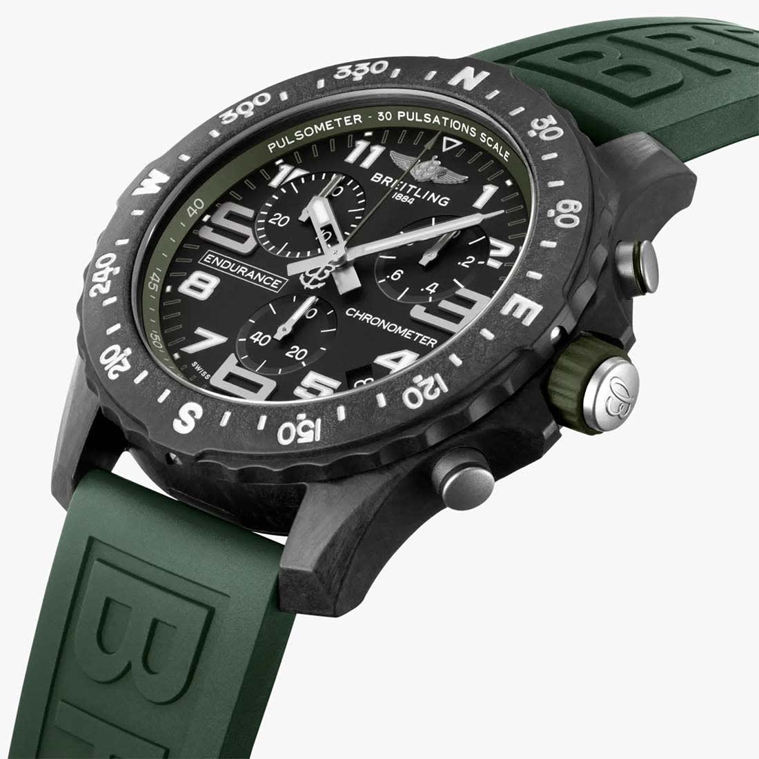 Breitling Endurance Pro Green Black Dial Watch X82310D31B1S1 thumbnail 4