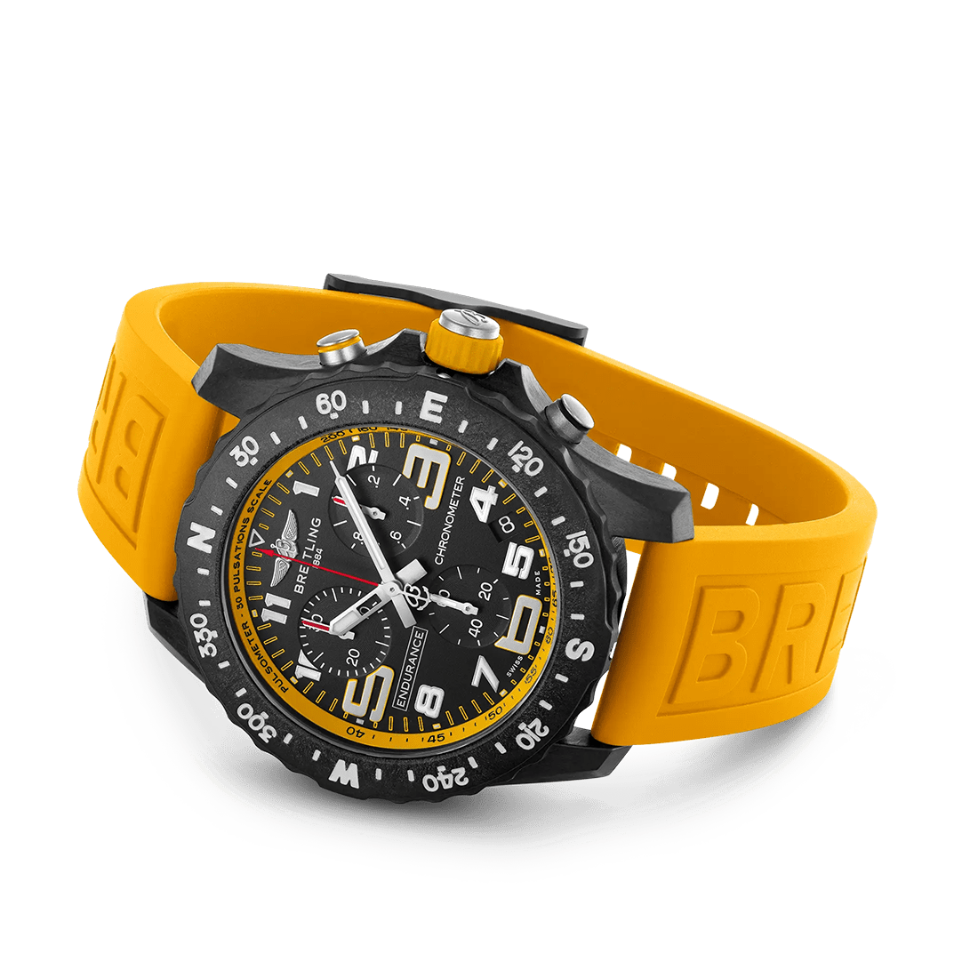 Breitling Endurance Pro Yellow Black Dial Watch  X82310A41B1S1 thumbnail 2