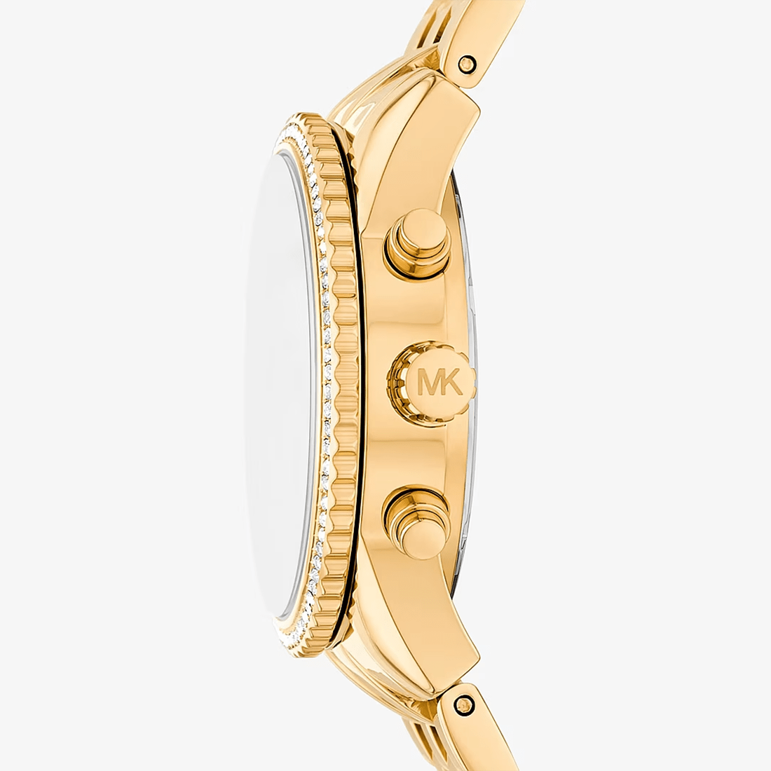 Michael Kors Mini Ritz Gold-Tone Chronograph Watch MK7530I thumbnail 2