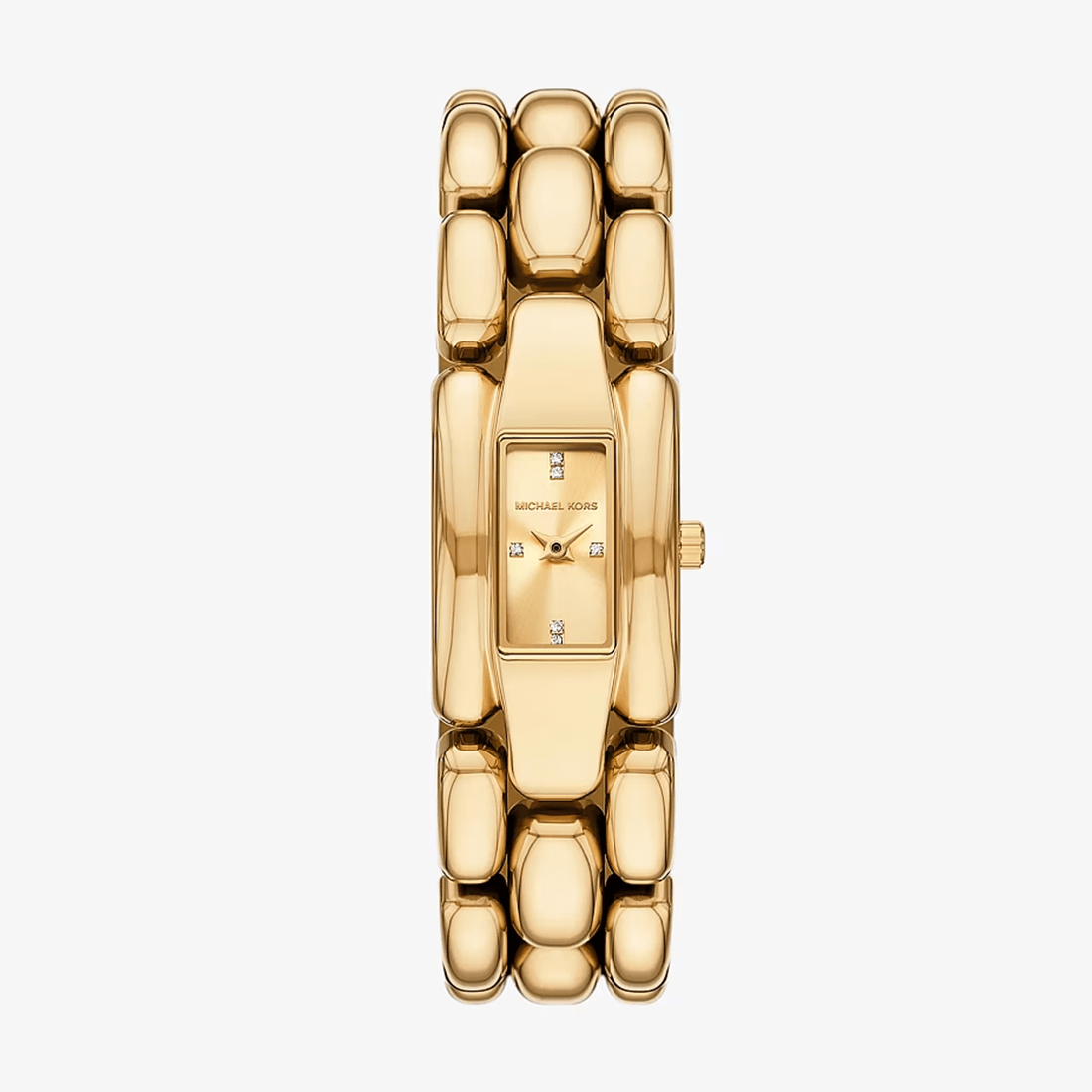 Michael Kors Mini Hally Gold-Tone Watch MK4921