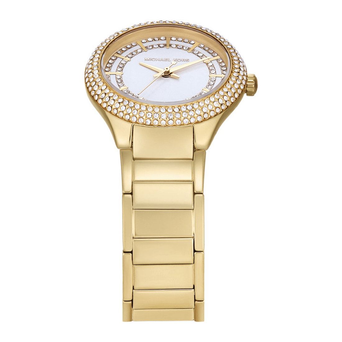 Michael Kors Mini Sylvia Pavé Gold-Tone Watch MK4941 thumbnail 5