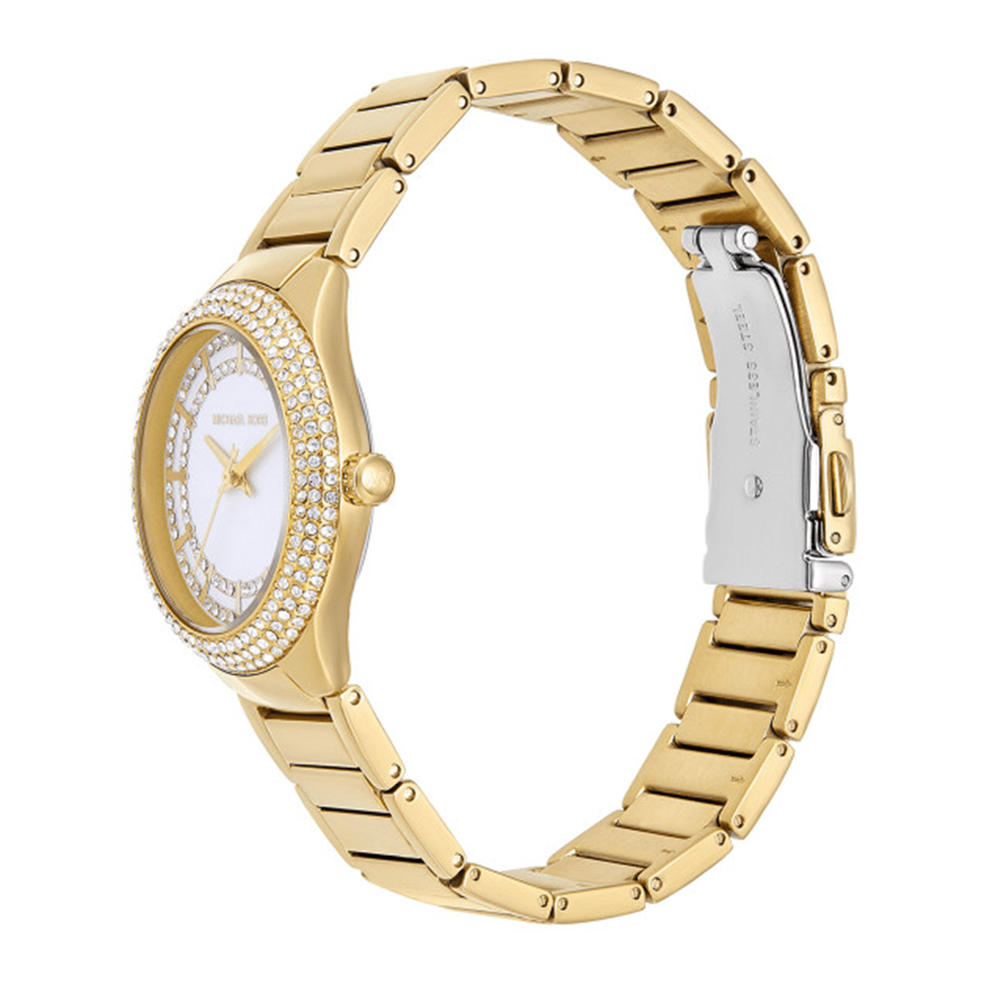 Michael Kors Mini Sylvia Pavé Gold-Tone Watch MK4941 thumbnail 2