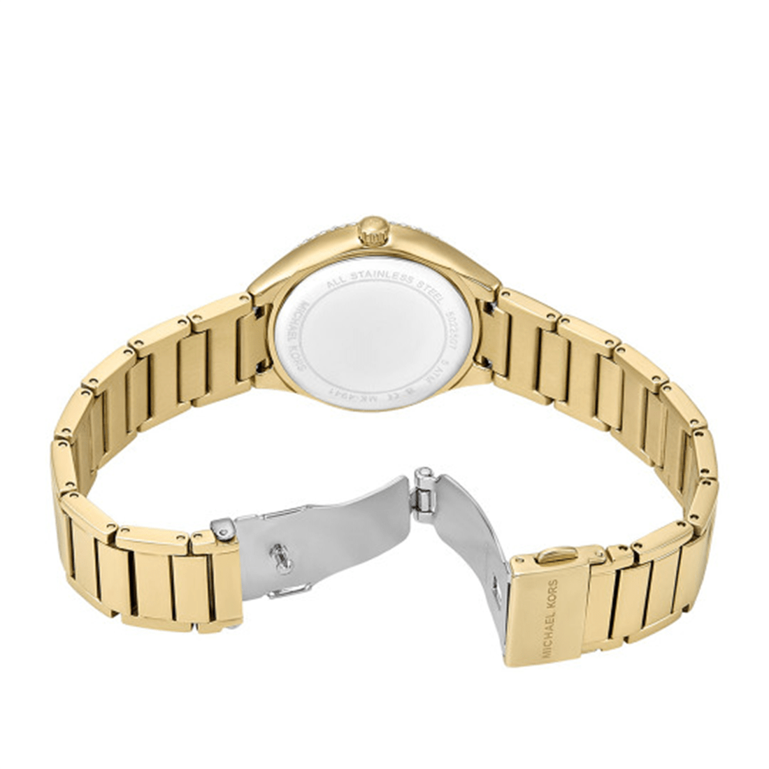 Michael Kors Mini Sylvia Pavé Gold-Tone Watch MK4941 thumbnail 3