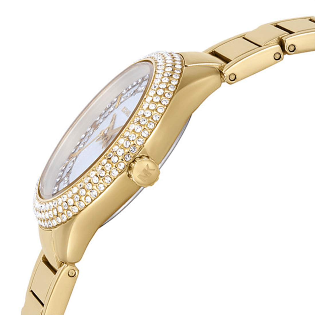 Michael Kors Mini Sylvia Pavé Gold-Tone Watch MK4941 thumbnail 4
