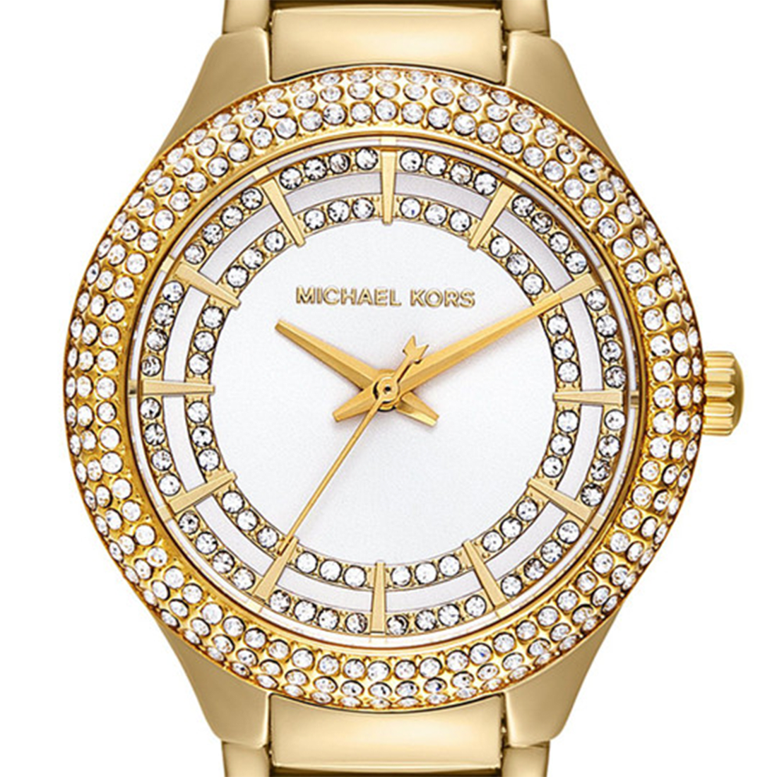 Michael Kors Mini Sylvia Pavé Gold-Tone Watch MK4941 thumbnail 6