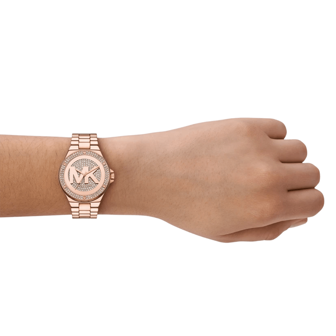 Michael Kors Lennox Pavé Rose Gold-Tone Watch MK7230 thumbnail 4