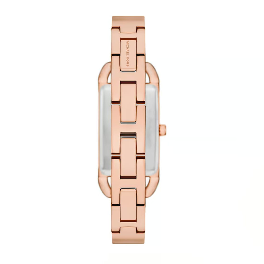 Michael Kors Mini Empire Pavé Rose Gold-Tone Bangle Watch MK4858 thumbnail 2