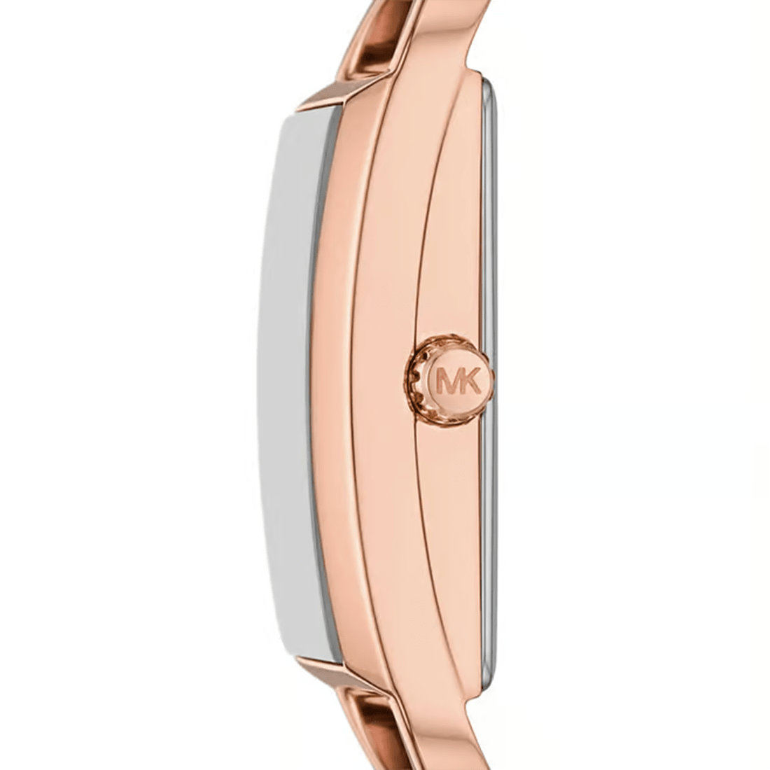 Michael Kors Mini Empire Pavé Rose Gold-Tone Bangle Watch MK4858 thumbnail 3