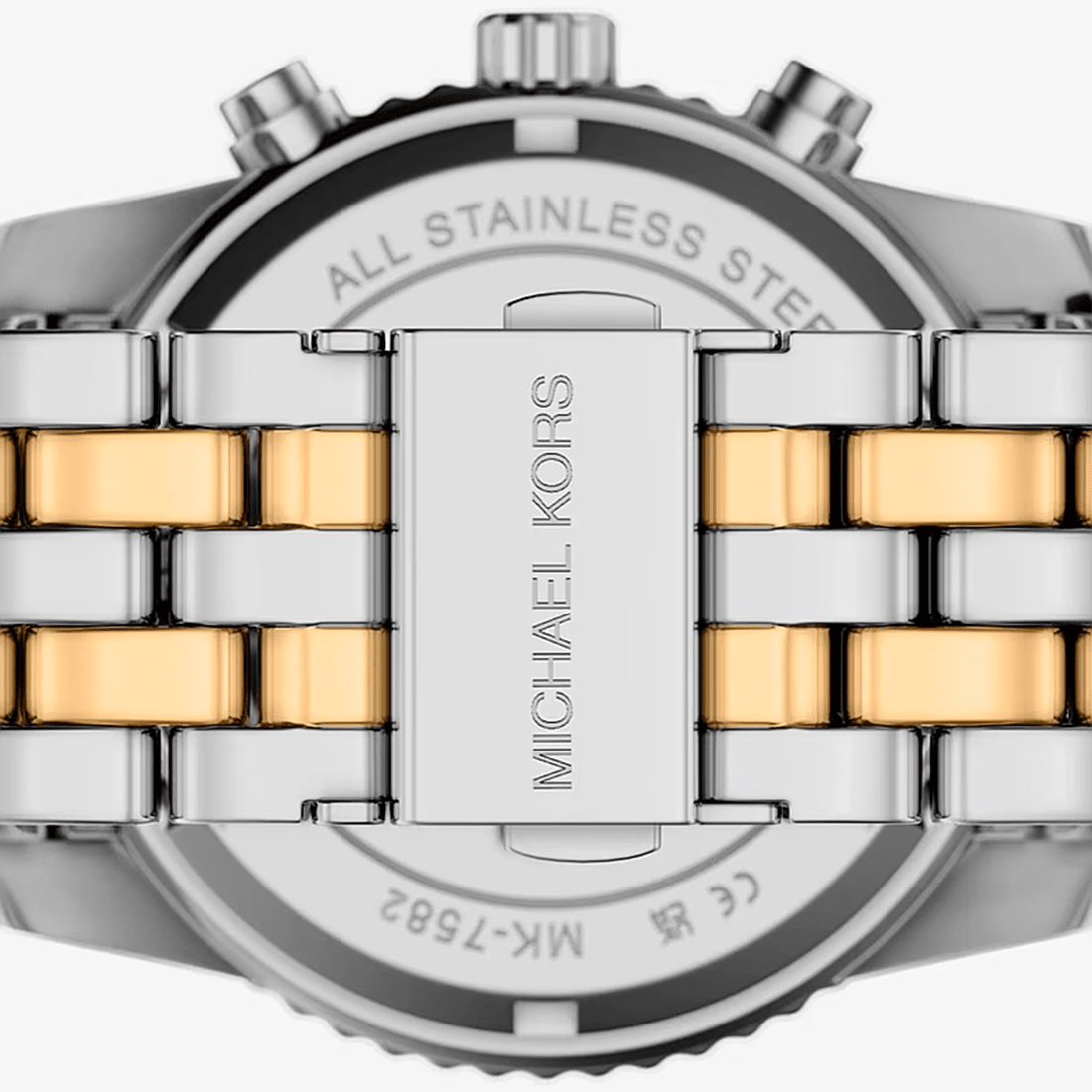 Michael Kors Bryant Pavé Two-Tone Chronograph Watch MK7582 thumbnail 5