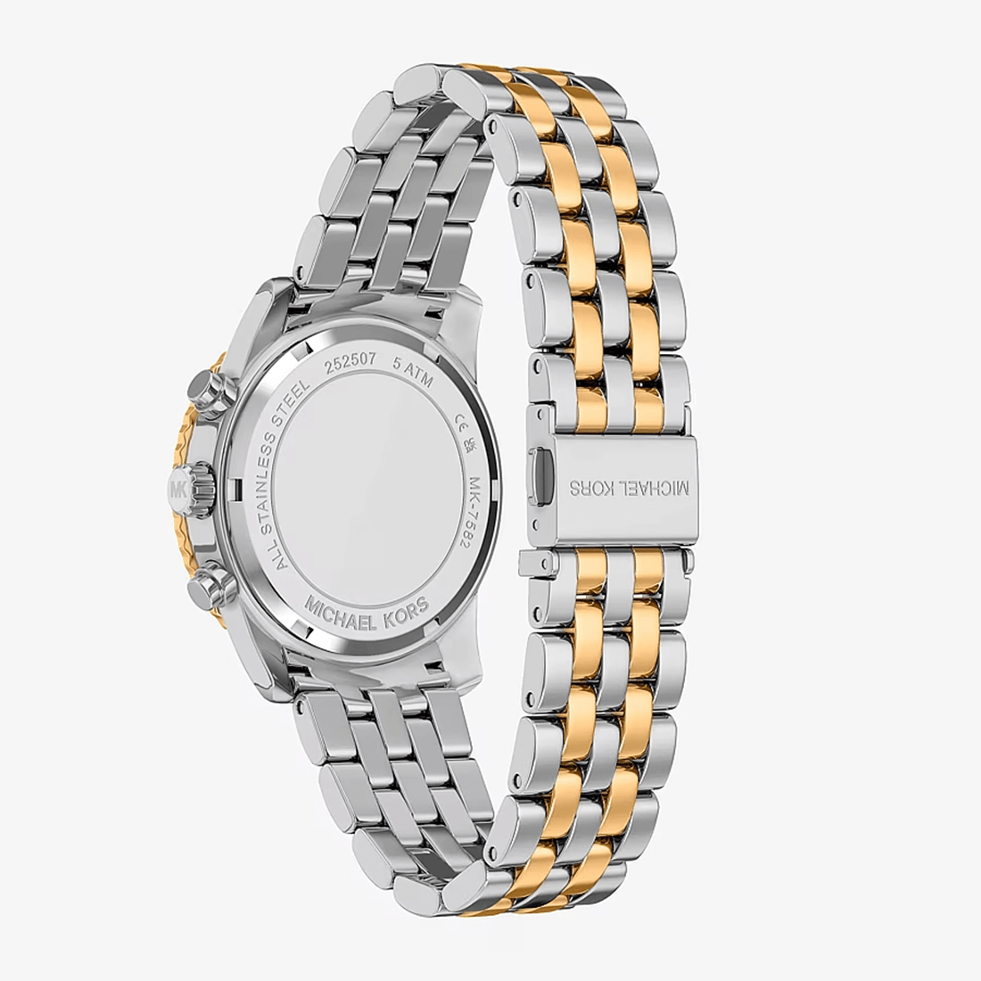 Michael Kors Bryant Pavé Two-Tone Chronograph Watch MK7582 thumbnail 2