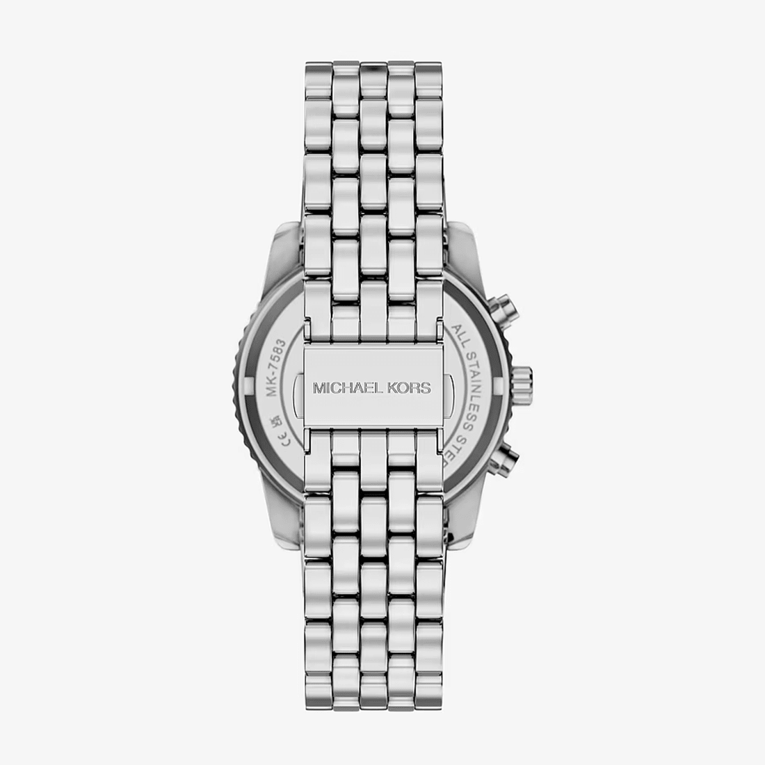 Michael Kors Bryant Pavé Silver-Tone Chronograph Watch MK7583 thumbnail 2