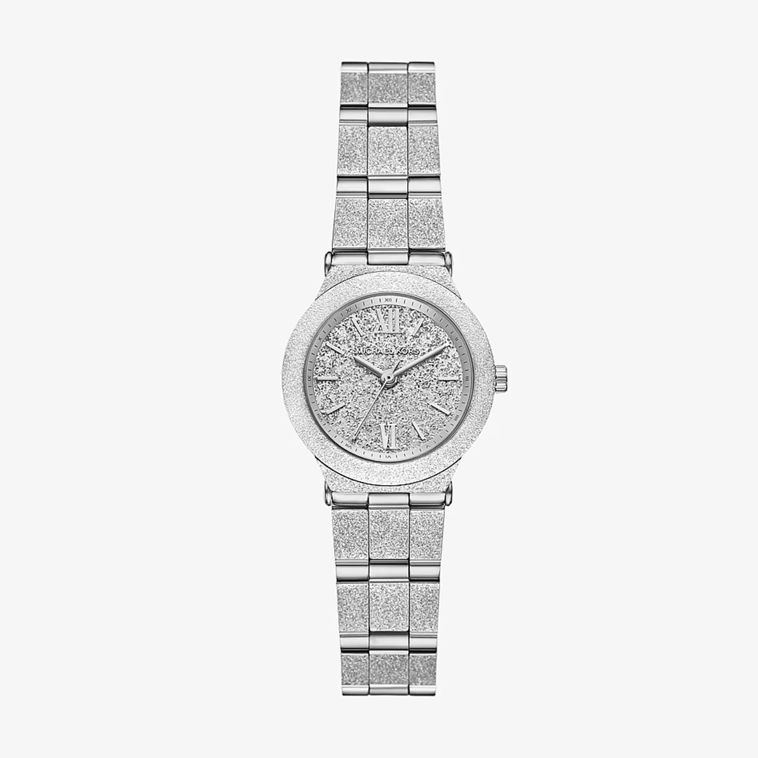 Michael Kors Petite Billie Frosted Silver-Tone Watch MK7555