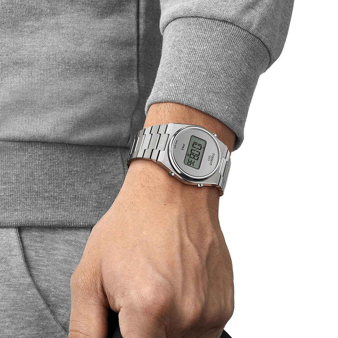 Tissot PRX Digital Silver Strap Watch T137.463.11.030.00 thumbnail 4