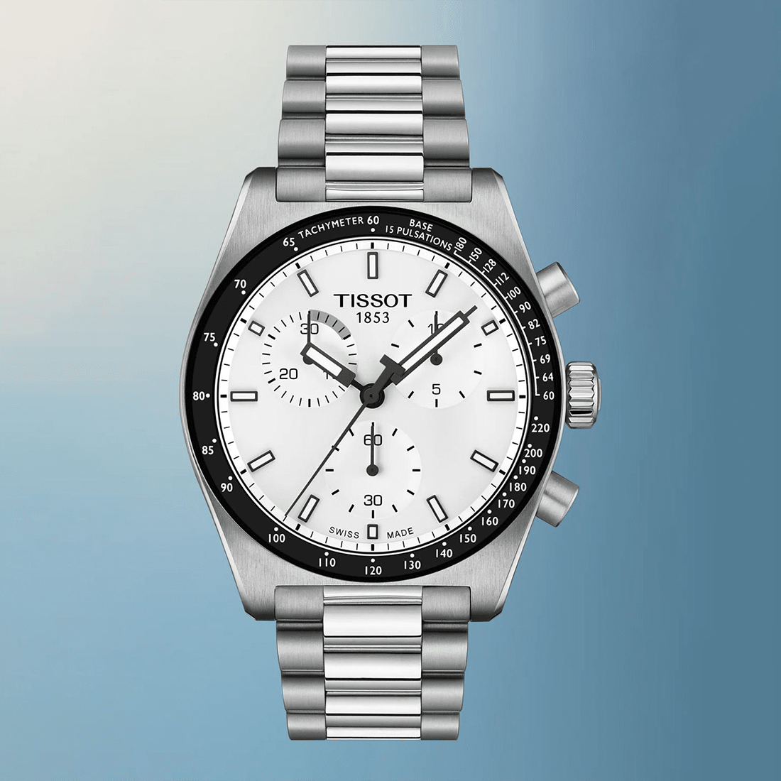Tissot PR516 Quartz Chronograph White Dial Watch T149.417.11.011.00 thumbnail 6