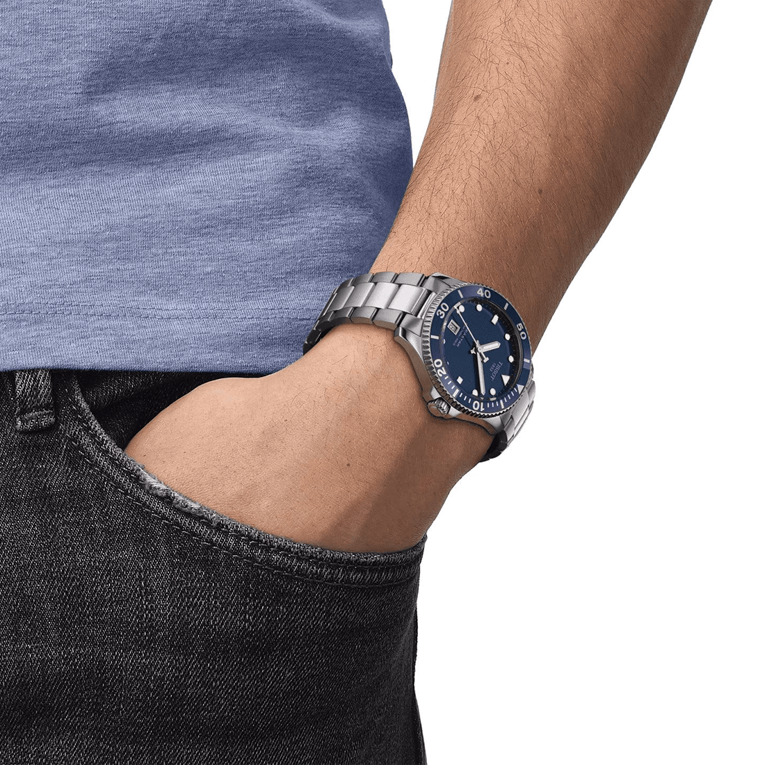 Tissot Seastar 1000 Blue Dial Watch T120.410.11.041.00 thumbnail 5