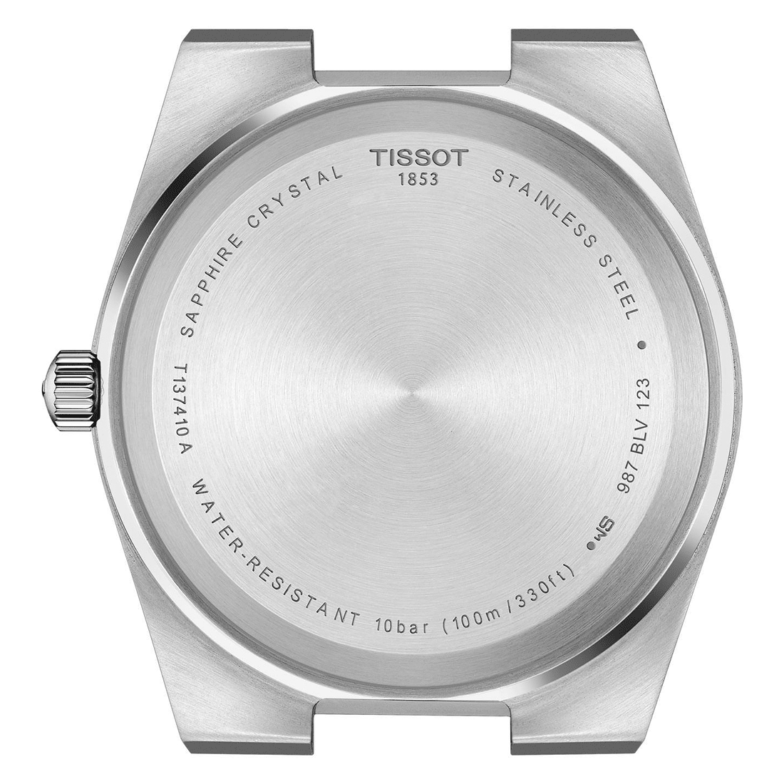 Tissot PRX Quartz Blue Dial , Black Rubber Strap Watch T137.410.17.041.00 thumbnail 2