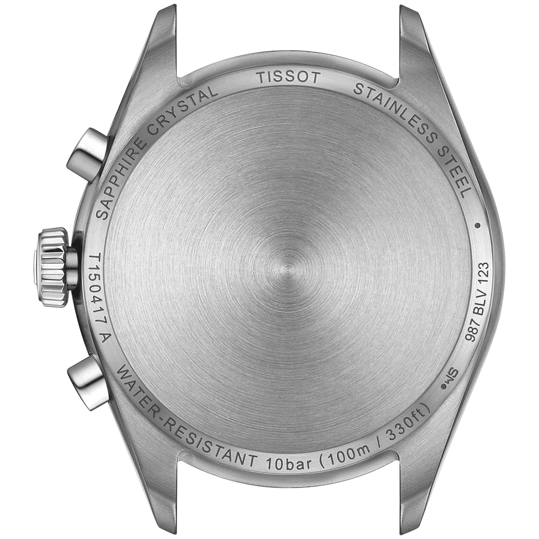 Tissot PR 100 Chronograph Blue Dial Mens Watch T150.417.11.041.00 thumbnail 2