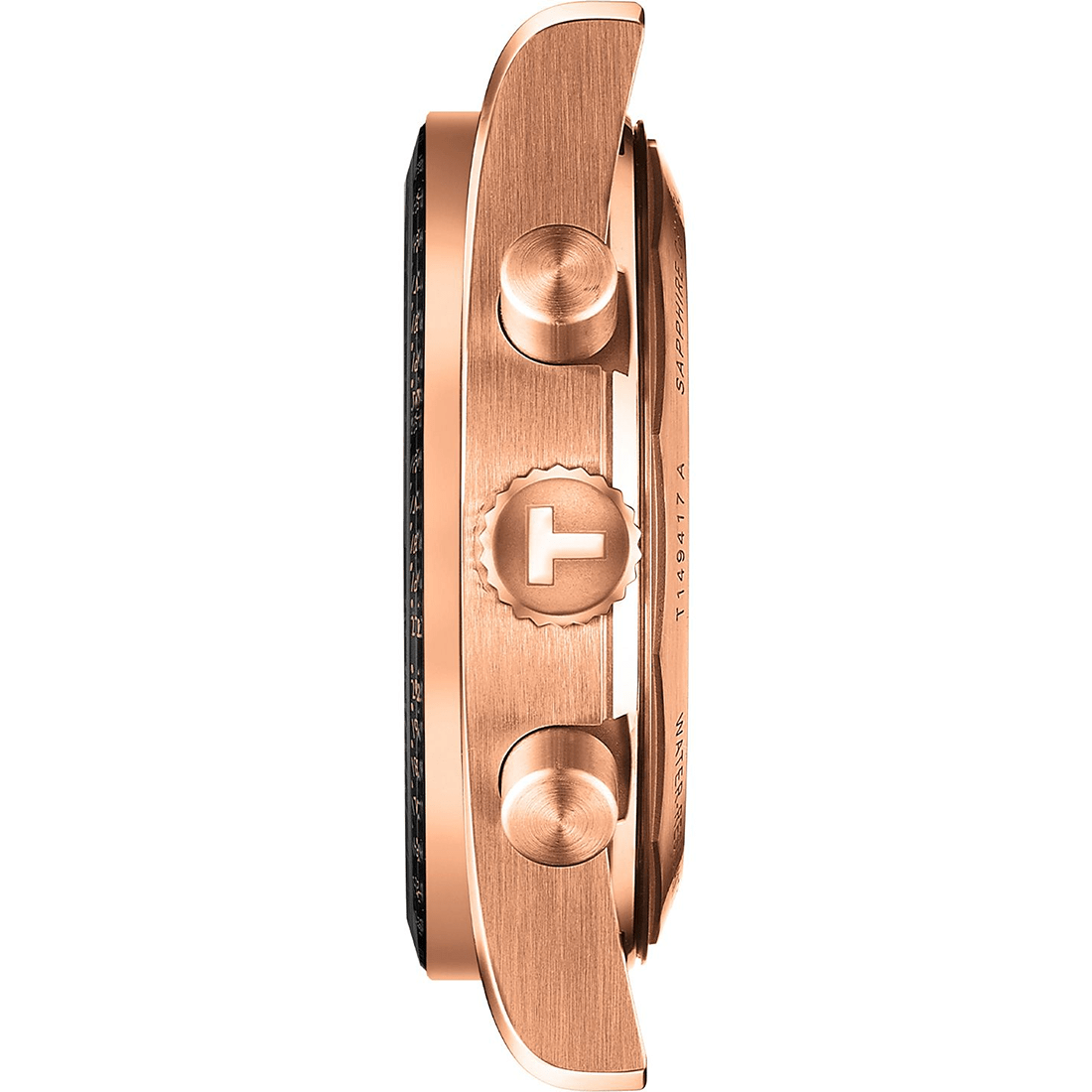 Tissot PR516 Quartz Chronograph Rose Gold & Black Dial Watch T149.417.33.051.00 thumbnail 3