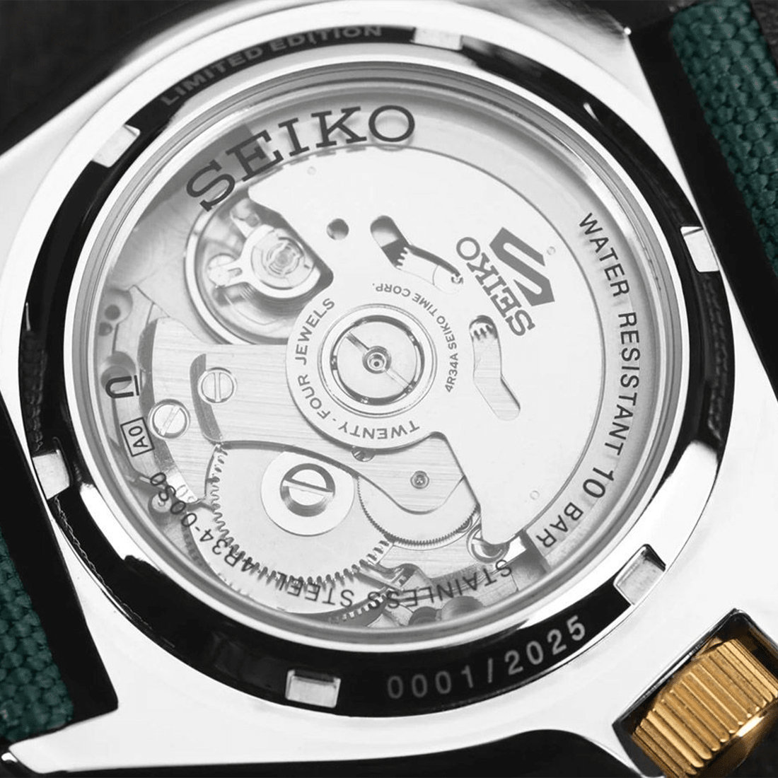 Seiko 5 Sports Forest Green Sunrise Limited Edition Watch SSK050K1 thumbnail 3