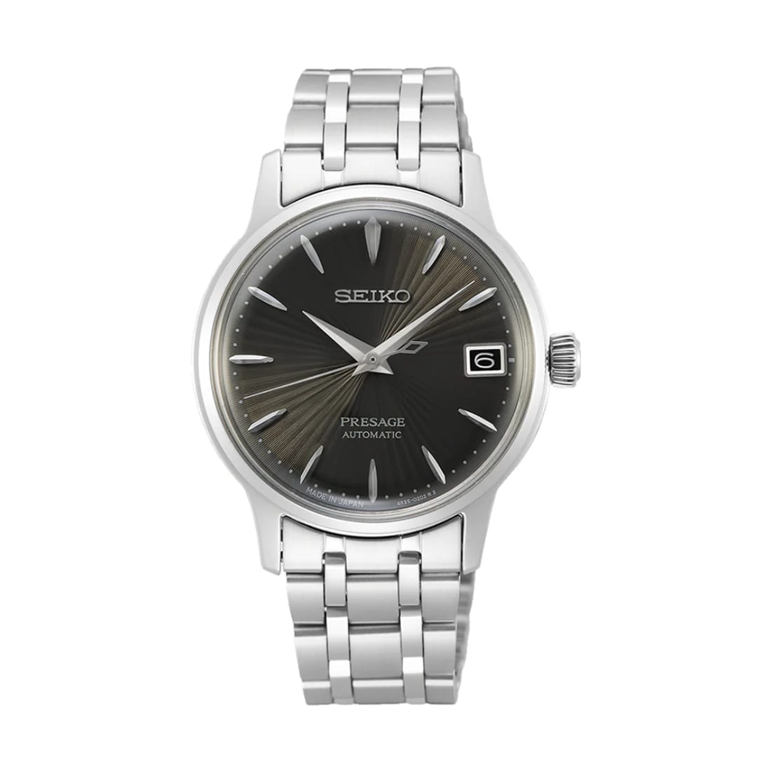 Seiko Presage Cocktail Time "Espresso Martini" GMT Watch SRP837J1