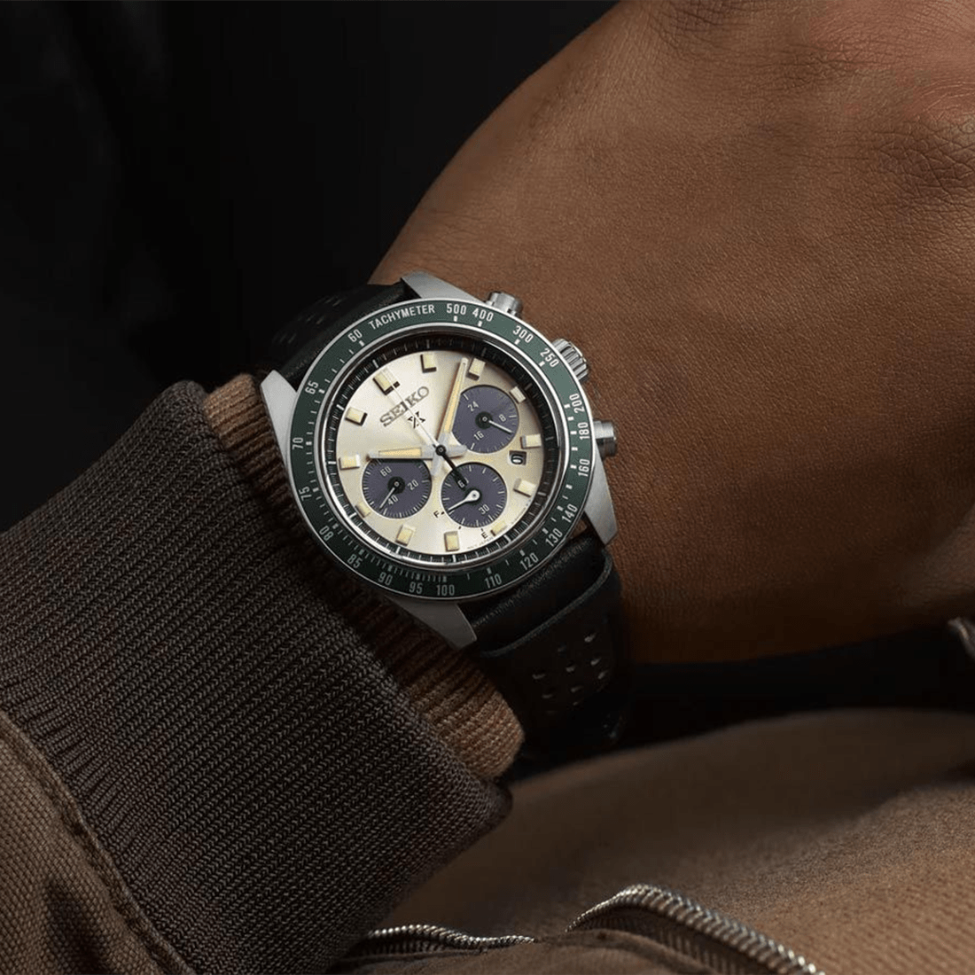 Seiko Prospex ‘Racing Sports’ Solar Speedtimer Chronograph Watch SSC943P1 thumbnail 6