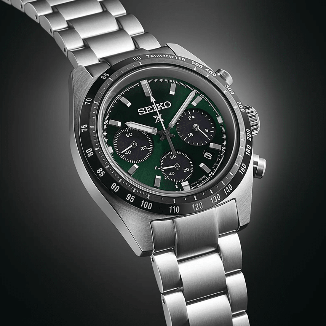 Seiko Prospex ‘Deep Green’ Speedtimer Solar Chronograph Watch SSC933P1 thumbnail 2